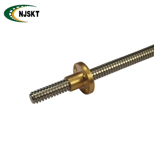 Double-sided Cutting Flange 10mm Trapezoid Lead Screws