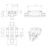 Ball Runner Block Rexroth R165111420 Linear Guide